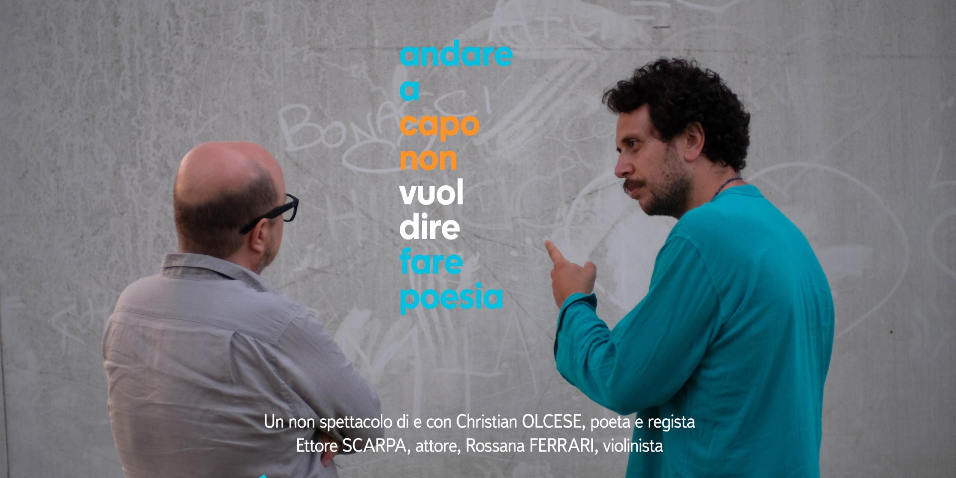 La poesia non è una cosa per giovani  - Mercoledì 4  settembre